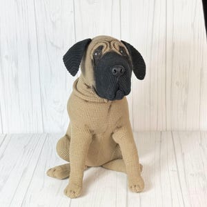 Mastiff Crochet Pattern: Amigurumi Dog (PDF Pattern)