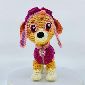 Dog crochet pattern.