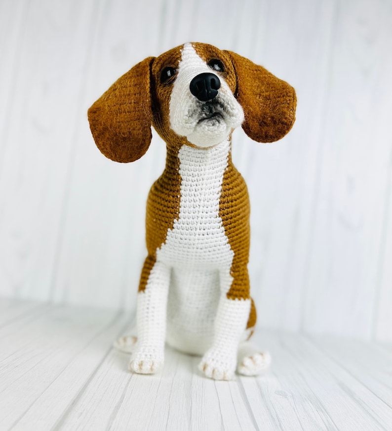 Beagle Dog Crochet Pattern Dog Crochet Pattern Dog Pattern Etsy Australia