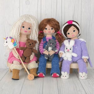 Crochet Doll Pattern: Clothes & Toys Amigurumi (PDF Pattern)