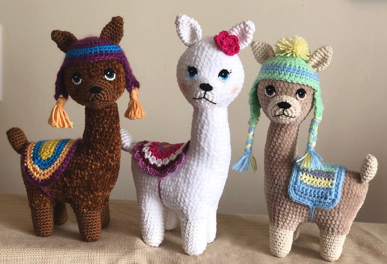 Llama Crochet Pattern, Alpaca Crochet Pattern, Llama Pattern, Llama Crochet, Alpaca crochet, Alpaca Pattern, Crochet Pattern, PDF image 7