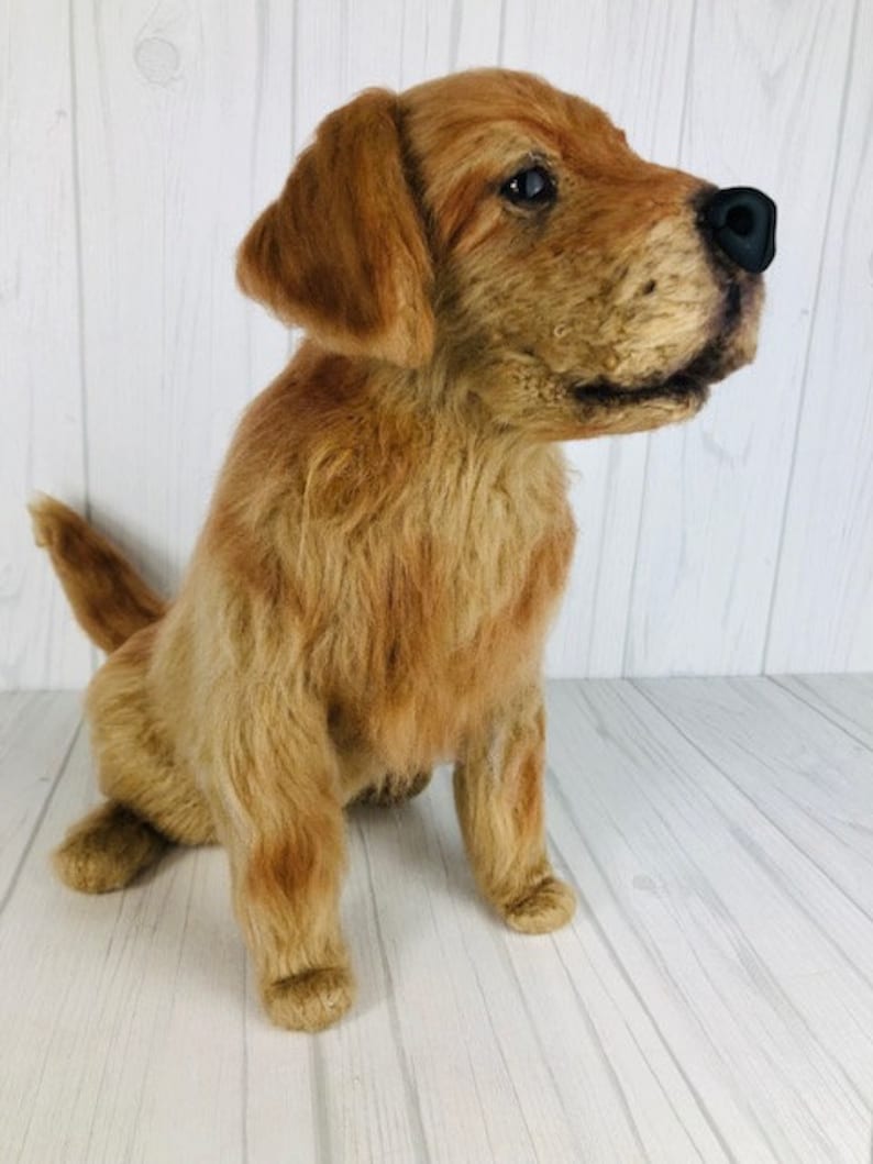 Wzór szydełkowy Golden Retriever, szczeniak szydełkowy, wzór szydełkowy psa, pies Golden Retriever, wzór szczeniaka, wzór szydełkowy, pies amigurumi zdjęcie 7