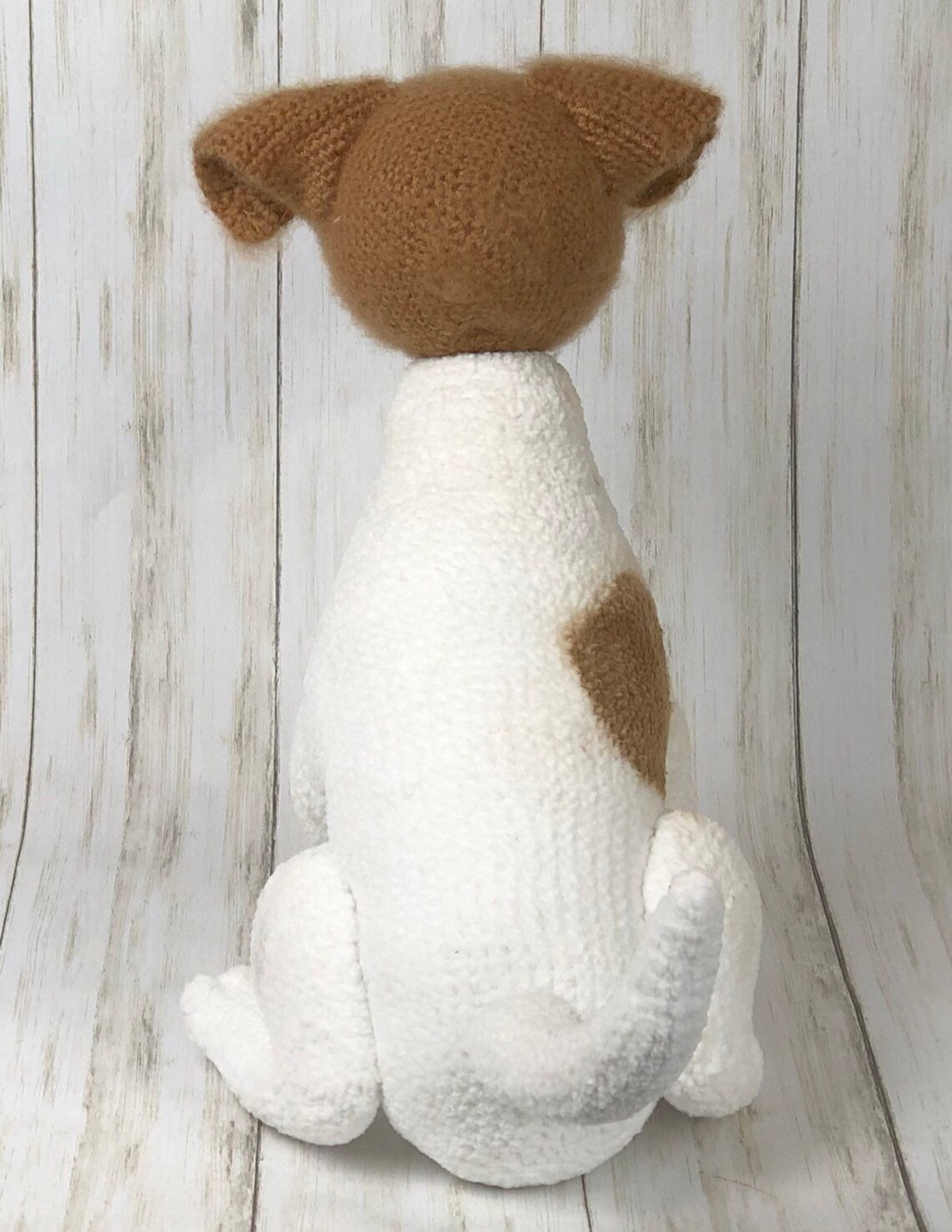 Jack Russell Crochet Pattern Crochet Puppy Dog Crochet Etsy