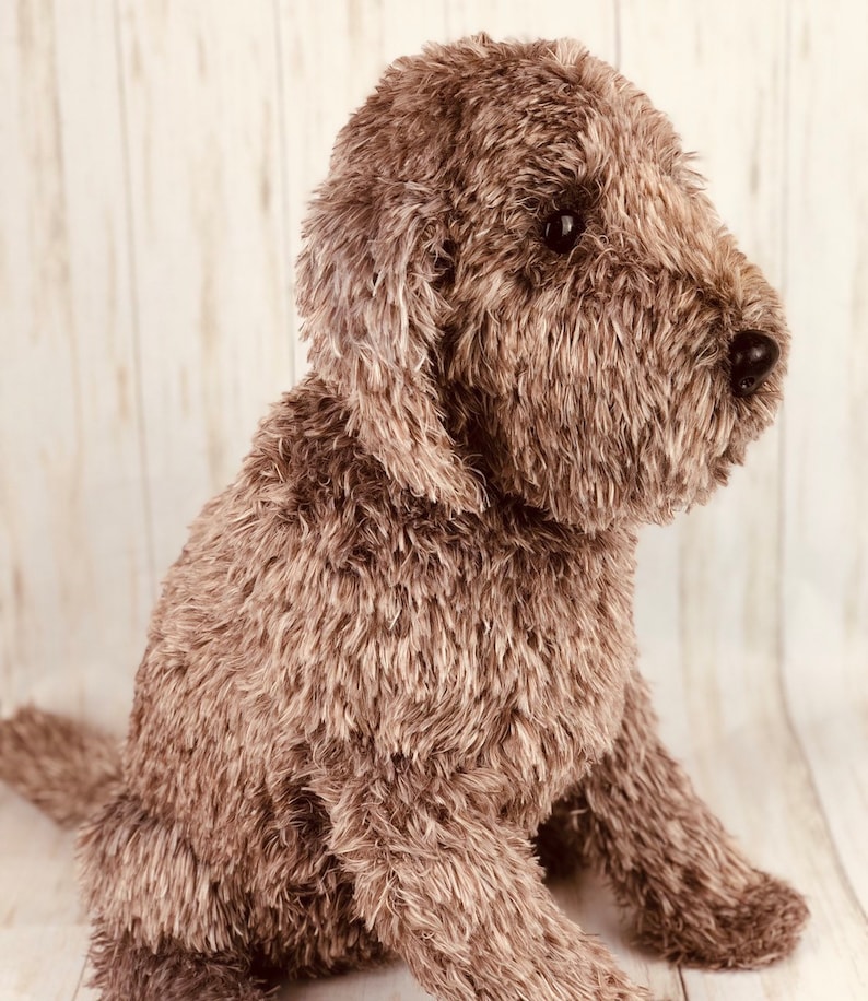 Goldendoodle Dog Crochet PATTERN, Crochet Puppy, Dog Crochet Pattern, Dog Pattern, Puppy Pattern, Crochet Pattern, amigurumi dog image 3