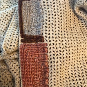 Slip Stitch Afghan Crochet Pattern: Beginner-Friendly Blanket Tutorial (PDF Download) image 8