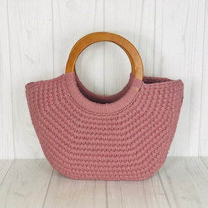 Tote crochet pattern, purse crochet pattern, handbag crochet pattern, bag crochet pattern image 5