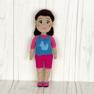 Doll Crochet Pattern, Crochet Baby, Doll Crochet Pattern, Doll Pattern, Woman Crochet pattern, Crochet Pattern, Amigurumi Doll Pattern