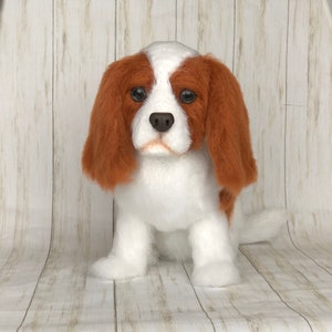 Cavalier Puppy Crochet Pattern: Amigurumi Dog (PDF Pattern)