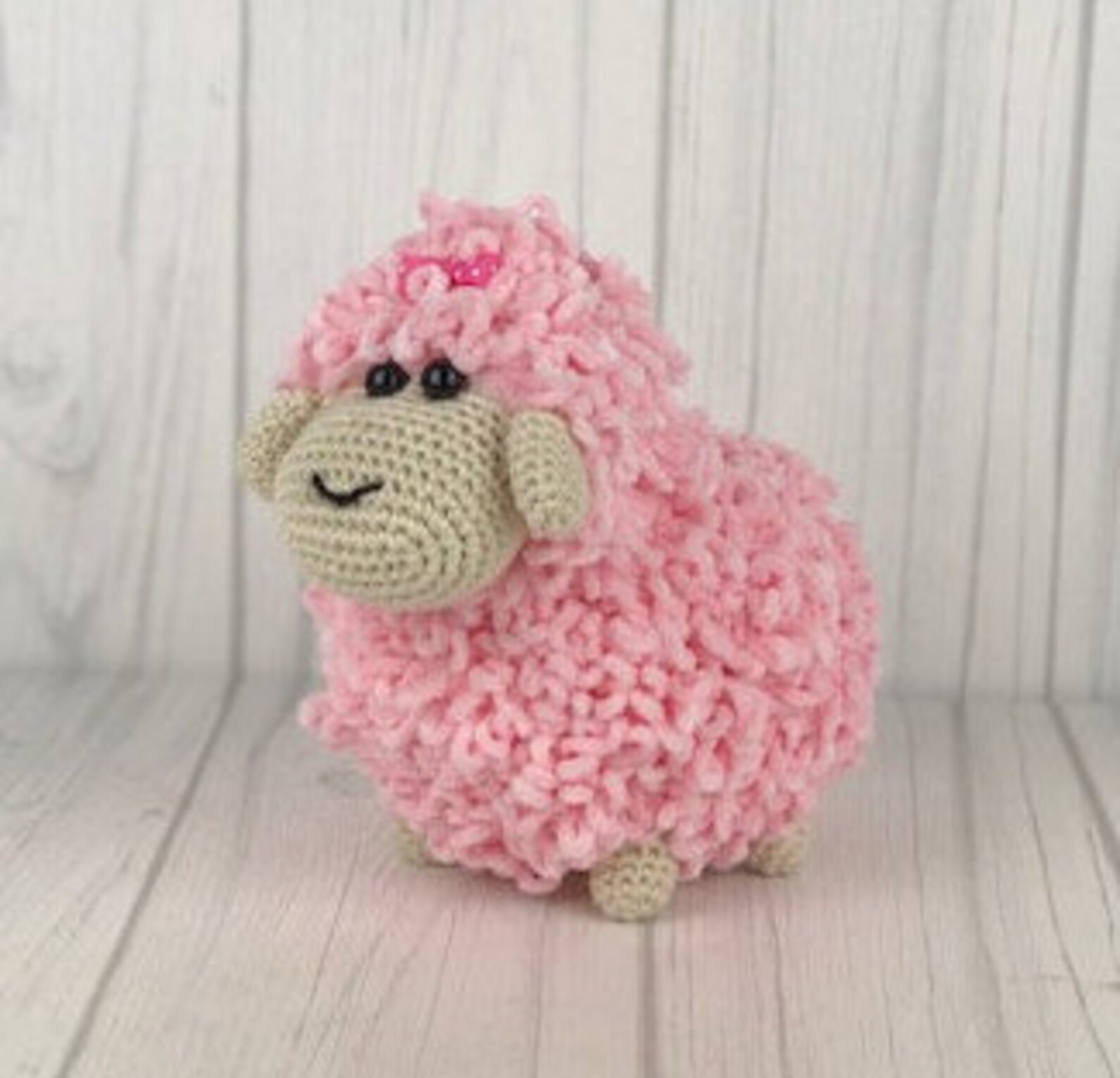 Handmade Crochet Sheep Toy main image 1