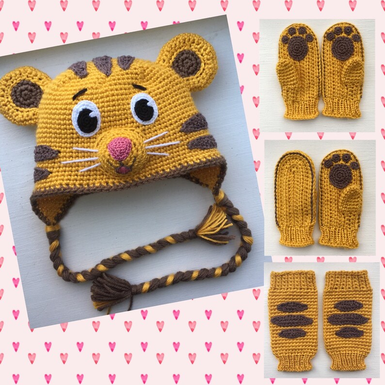 Tiger Hat Crochet Tiger Hat Crochet Hat for Girl Crochet Etsy