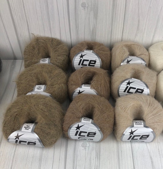 Kid Mohair (blend) Yarn, Weight 1 (super Fine), 30gr, 250m  