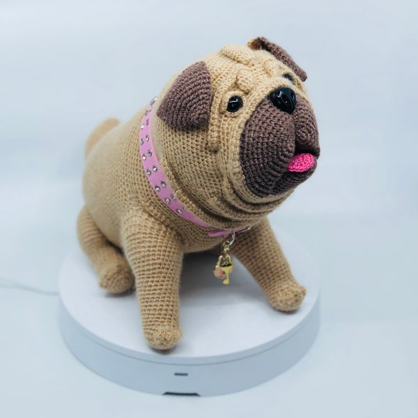 Crochet Dog, Crochet Puppy, Dog Crochet Pattern, Dog Pattern, Dog Crochet, Pug Dog, Puppy Pattern, Crochet PDF Pattern, PDF Pattern, PDF