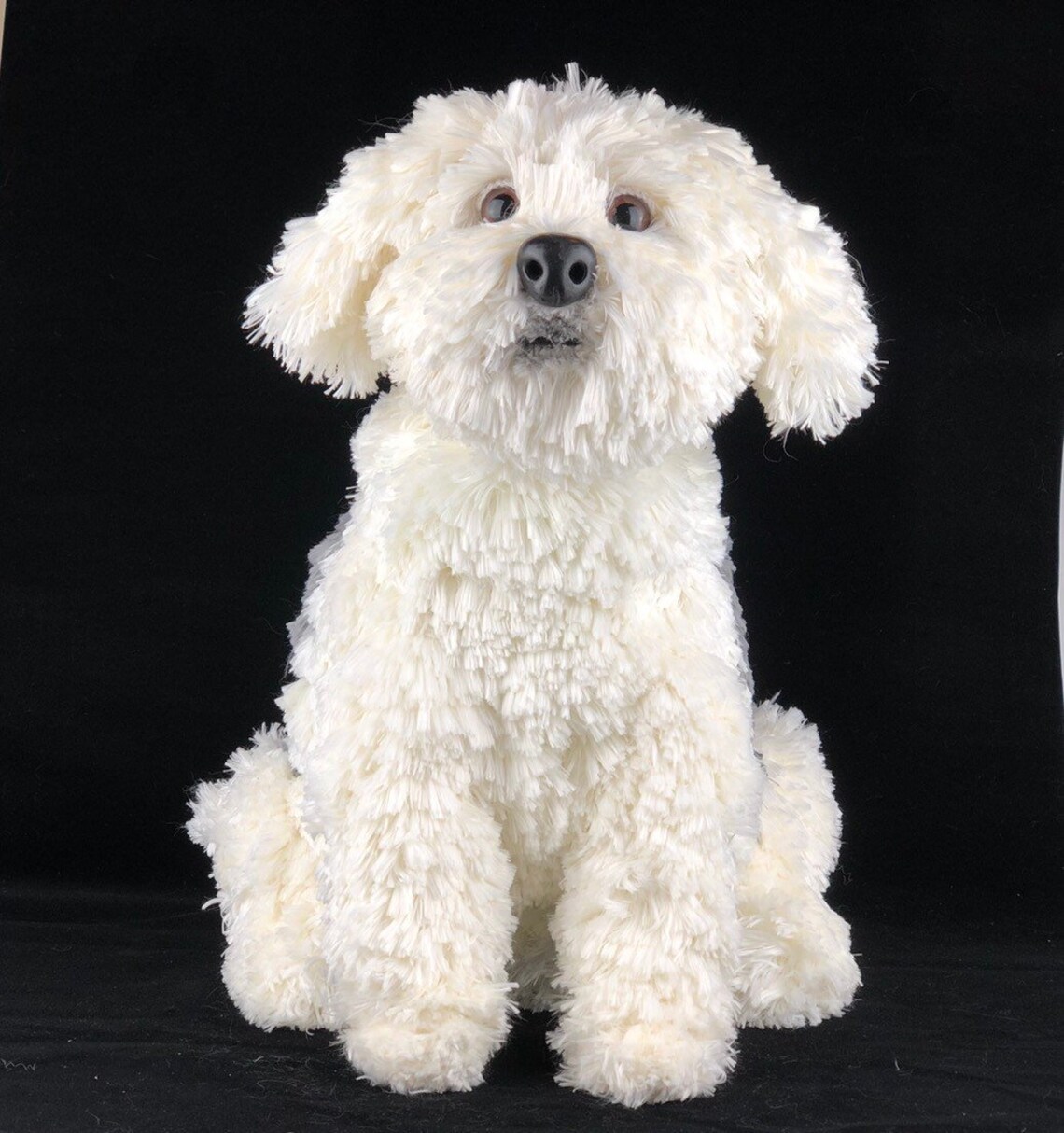 Maltese Dog Crochet Pattern Dog Crochet Pattern Dog Pattern Etsy México