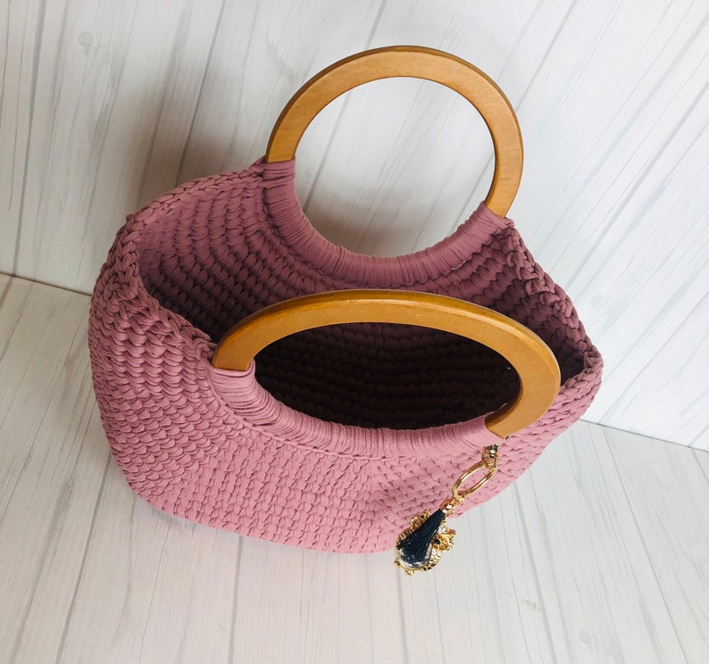 Tote crochet pattern, purse crochet pattern, handbag crochet pattern, bag crochet pattern image 6