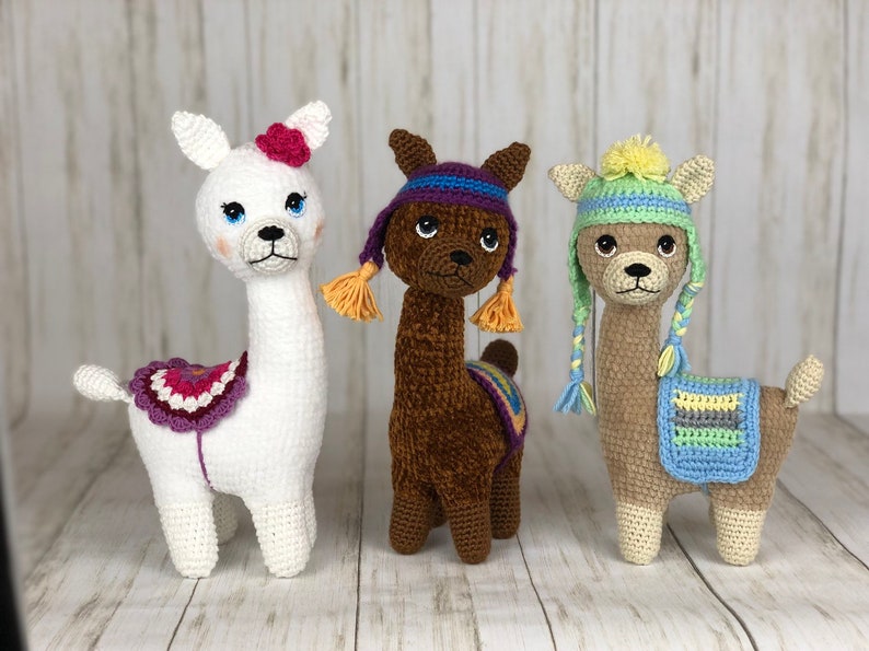 Llama Crochet Pattern, Alpaca Crochet Pattern, Llama Pattern, Llama Crochet, Alpaca crochet, Alpaca Pattern, Crochet Pattern, PDF image 1