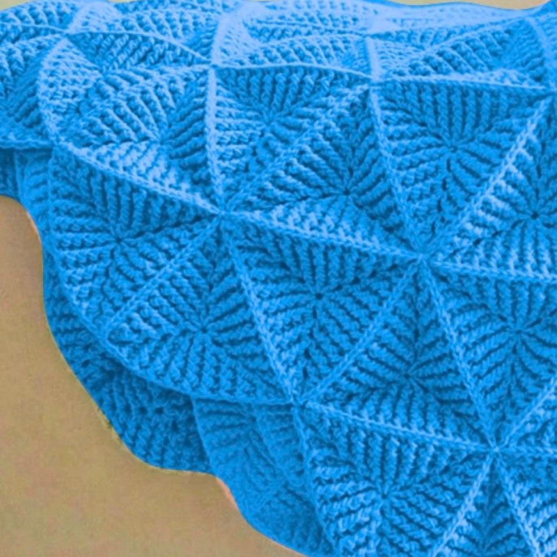 Textured Triangle Crochet - Etsy