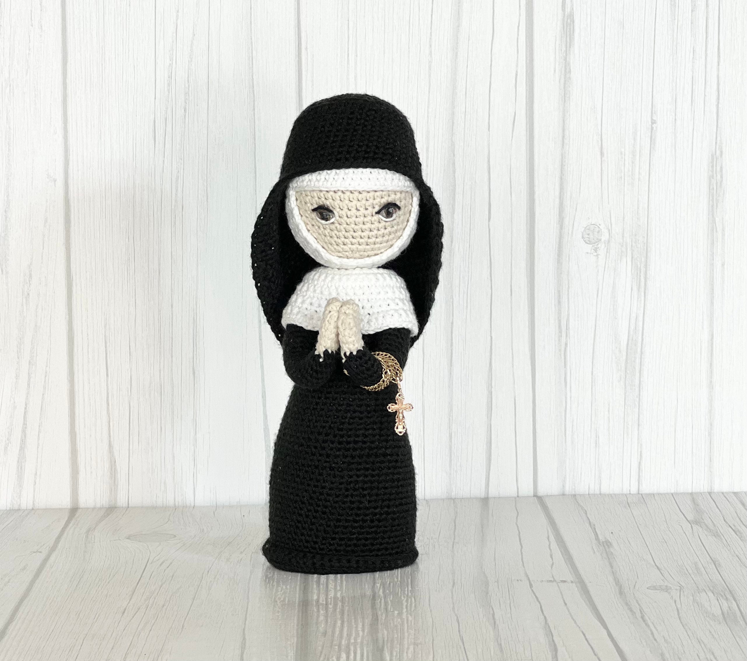 40 Amigurumi Crochet Patterns Worth Considering for Your Next Handmade Project 14 Crochet Nun Doll Pattern
