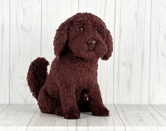 マルチーズとプードルのミックス犬（マルティプー）の編み図