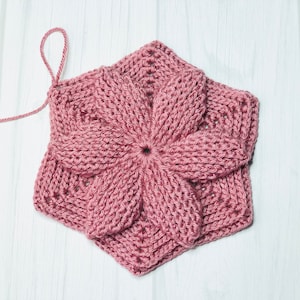 Hexagon Flower crochet pattern
