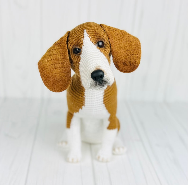 Beagle Dog Crochet Pattern Dog Crochet Pattern Dog Pattern Etsy