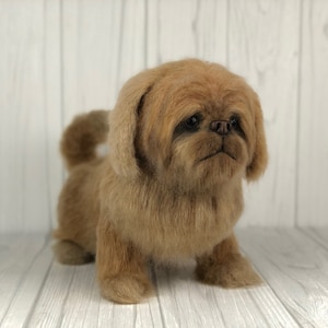 Pekingese Dog Crochet Pattern: Amigurumi Puppy (PDF Pattern)