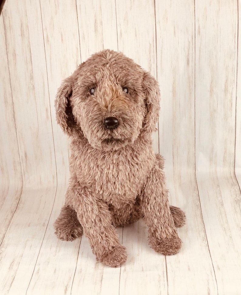 Goldendoodle Dog Crochet PATTERN, Crochet Puppy, Dog Crochet Pattern, Dog Pattern, Puppy Pattern, Crochet Pattern, amigurumi dog image 9