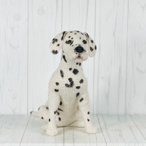 Dalmatian Dog Crochet Pattern: Amigurumi Puppy (PDF)