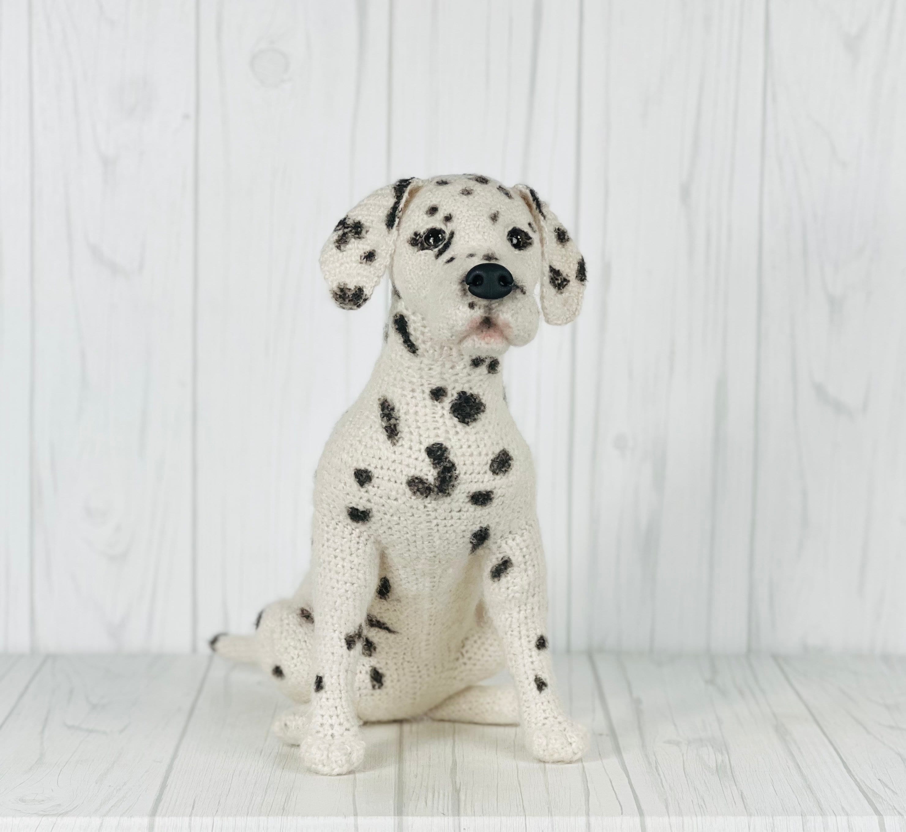 Dalmatian Dog Crochet Pattern: Amigurumi Puppy (PDF) - Etsy