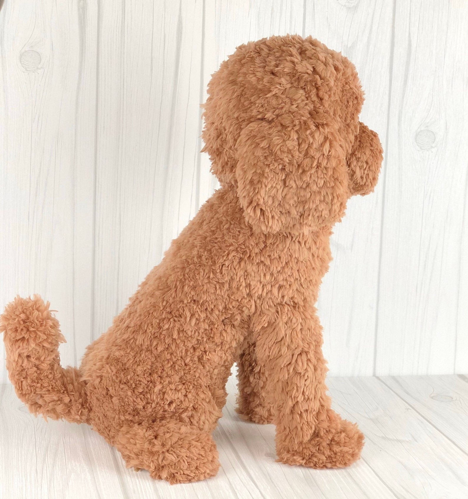 Red Poodle Crochet Pattern Dog Crochet Pattern Dog Pattern Etsy