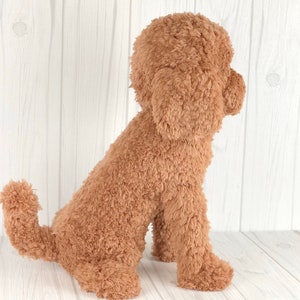 Red Poodle Crochet Pattern, Dog Crochet Pattern, Dog Pattern, Dog Crochet, Poodle Dog Crochet, Puppy Pattern, Crochet Pattern, amigurumi image 9