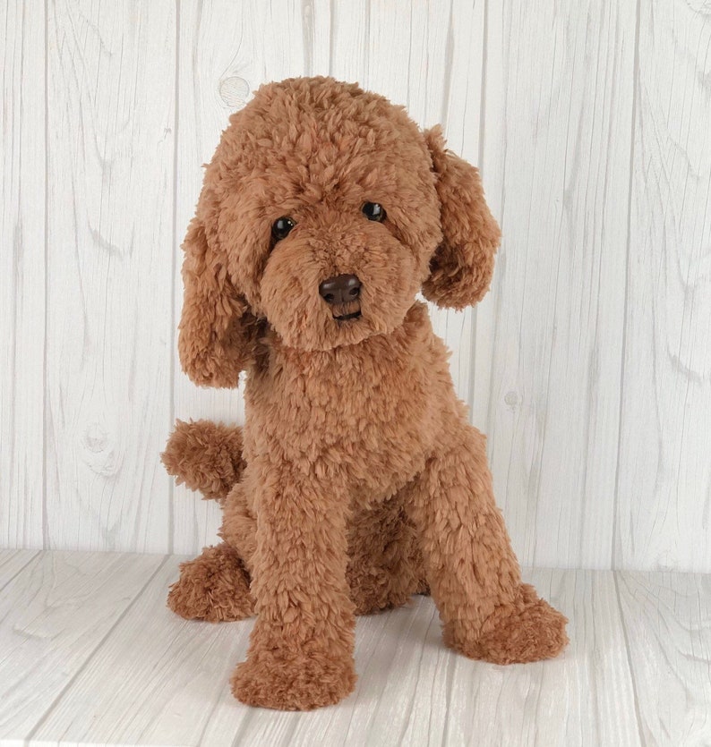 Red Poodle Crochet Pattern, Dog Crochet Pattern, Dog Pattern, Dog Crochet, Poodle Dog Crochet, Puppy Pattern, Crochet Pattern, amigurumi image 5