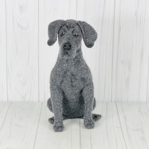 Great Dane Dog Crochet Pattern, Great Dane Crochet Pattern, Dog Crochet Pattern, Puppy Crochet Pattern, Weimaraner Dog crochet pattern