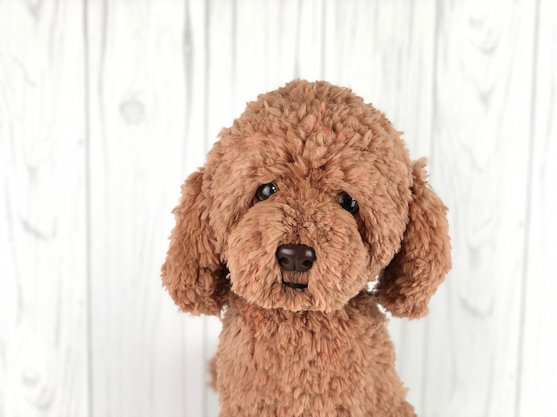 Red Poodle Crochet Pattern Dog Crochet Pattern Dog Pattern Etsy