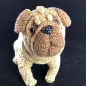 Crochet Dog, Crochet Puppy, Dog Crochet Pattern, Dog Pattern, Dog Crochet, Pug Dog, Puppy Pattern, Crochet PDF Pattern, PDF Pattern, PDF image 2