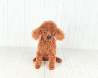 Standard Pudel Hund Häkelanleitung, Zwergpudel Häkelanleitung, Zwergpudel Häkelanleitung, Teacup Pudel Häkelanleitung, Amigurumi Hund