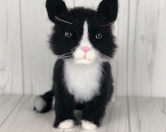 Patron chat noir au crochet, Patron chat au crochet, Patron au crochet