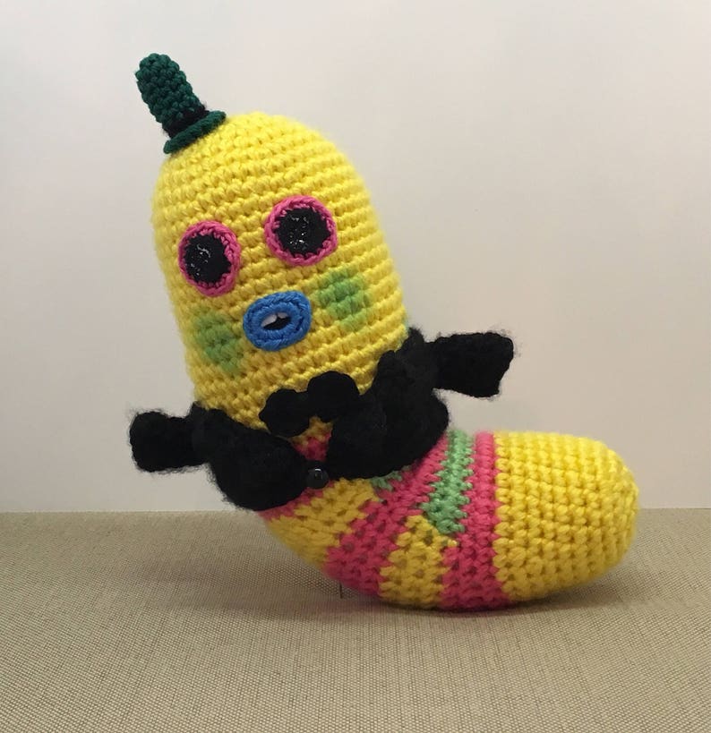 Mr. Dinkles crochet pattern PDF. English USA Etsy