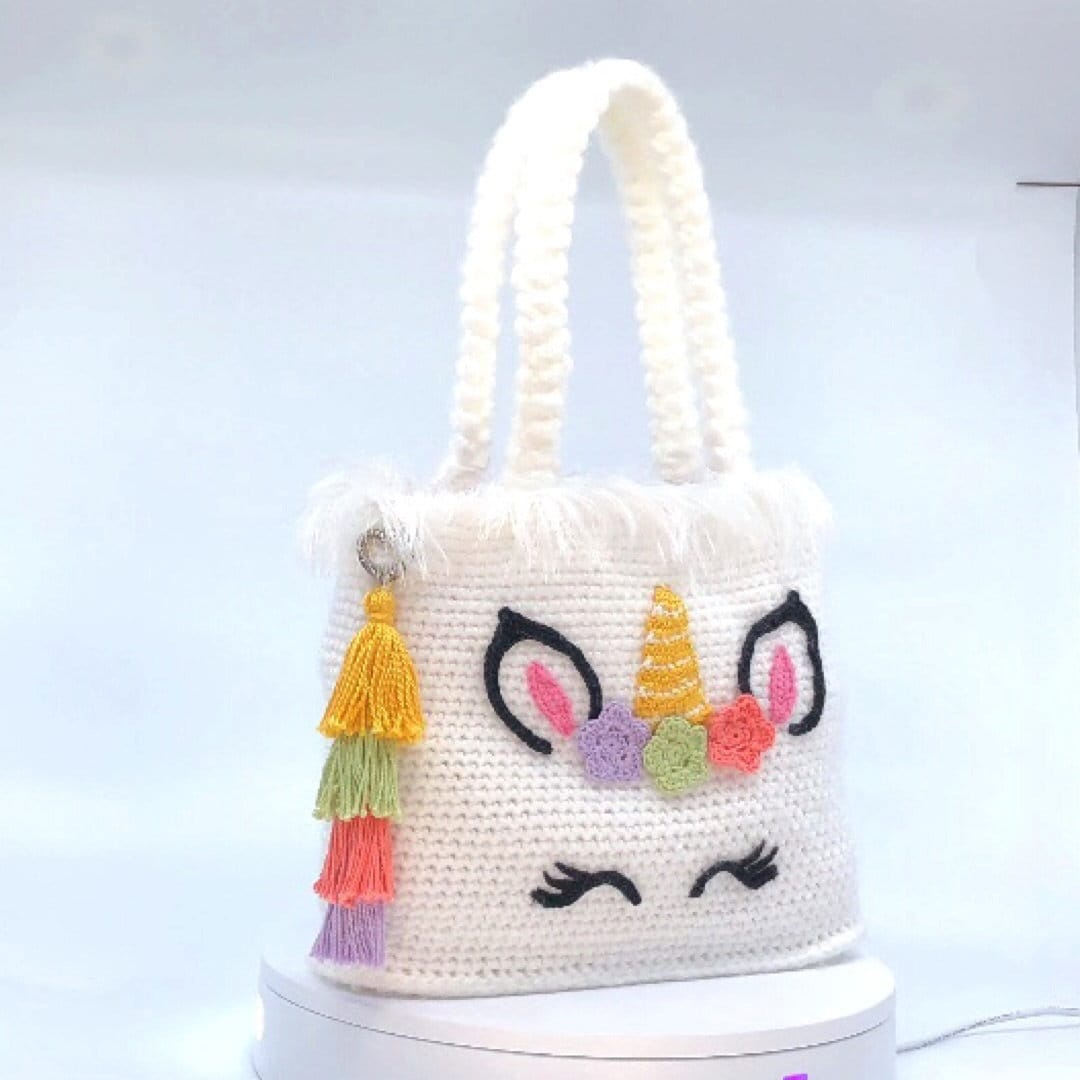 Unicorn Bag | Crochet Patterns | Let's Knit Magazine