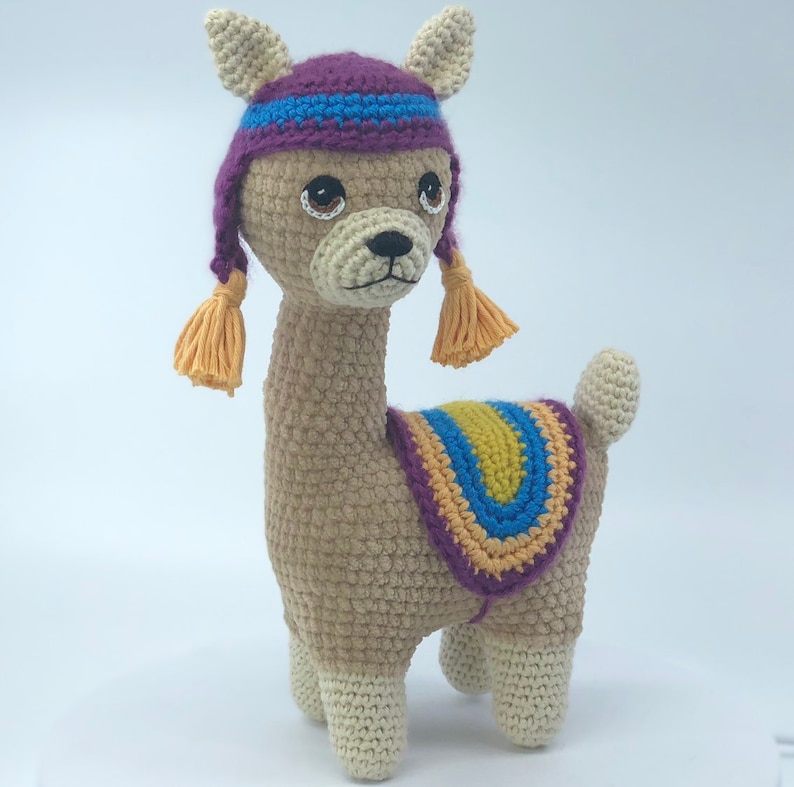 Llama Crochet Pattern, Alpaca Crochet Pattern, Llama Pattern, Llama Crochet, Alpaca crochet, Alpaca Pattern, Crochet Pattern, PDF image 6