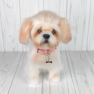 Shih Tzu chien crochet patrin, chien crochet patron, chien patron