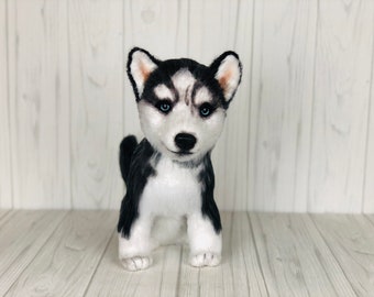 Husky Dog Amigurumi Crochet Pattern (PDF)