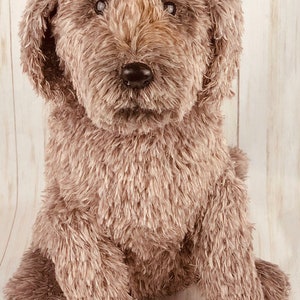 Goldendoodle Dog Crochet PATTERN, Crochet Puppy, Dog Crochet Pattern, Dog Pattern, Puppy Pattern, Crochet Pattern, amigurumi dog image 10