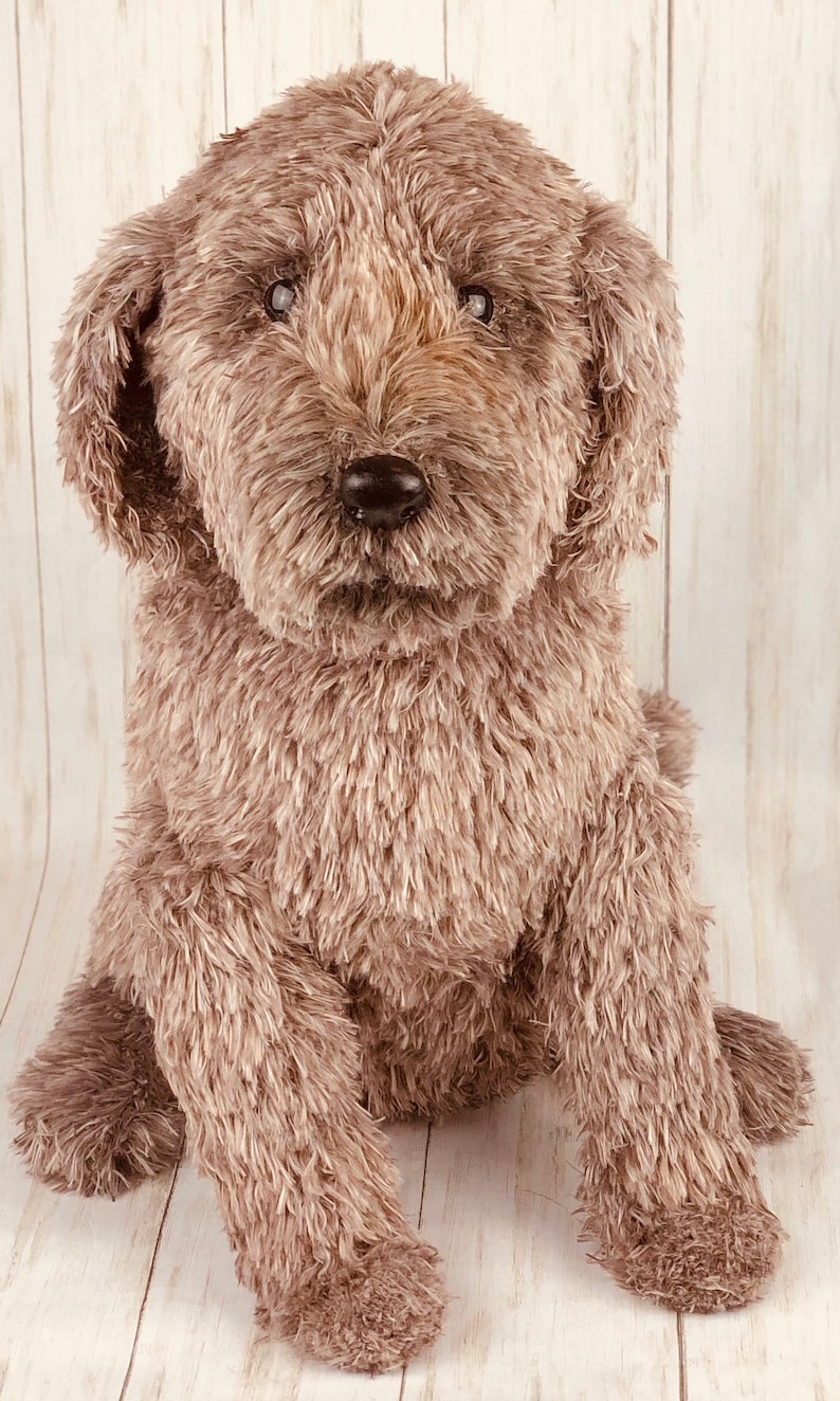 Goldendoodle Dog Crochet PATTERN, Crochet Puppy, Dog Crochet Pattern, Dog Pattern, Puppy Pattern, Crochet Pattern, amigurumi dog image 10