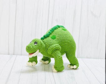 Haakpatroon Stegosaurus: dinosaurusamigurumi (pdf-patroon)