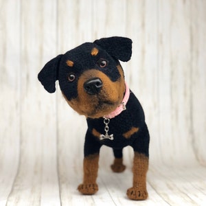 Rottweiler Crochet Pattern, Crochet Puppy, Dog Crochet Pattern, Dog Pattern, Dog Crochet, Puppy Pattern, Crochet Pattern, amigurumi dog image 6