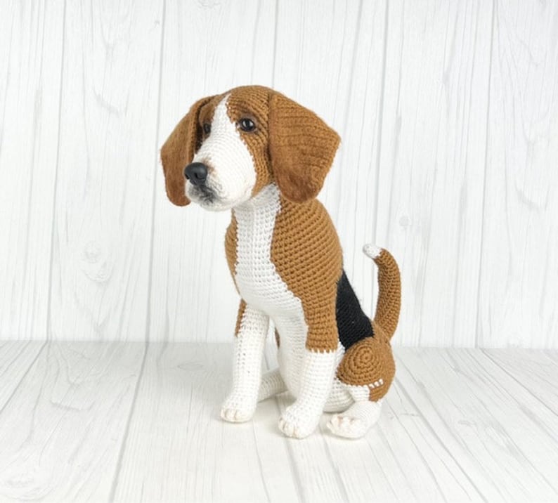 Beagle Dog Crochet Pattern Dog Crochet Pattern Dog Pattern Etsy