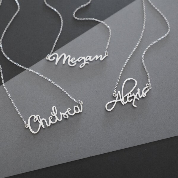 Dainty Name Necklace - Personalized Name Necklace - Custom Name Necklace - Personalized Jewelry - Bridesmaid Gifts - Wedding Gift
