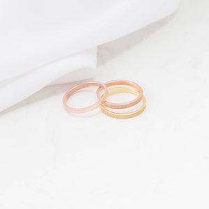 Fingerprint Ring Skinny Fingerprint Ring Personalized Fingerprint Jewelry Stacking Fingerprint Ring Promise Ring image 3