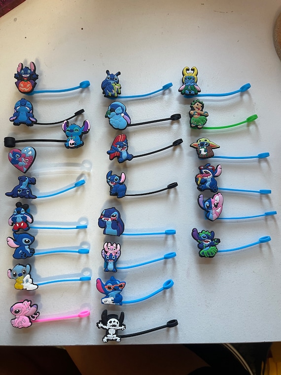 Stitch Straw Toppers, Straw Accessories, Straw Charms Works With