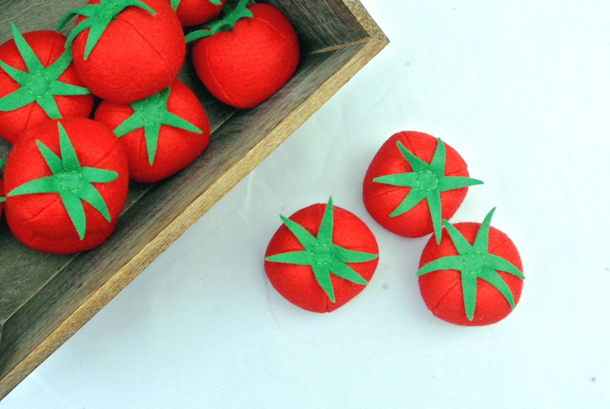 Felt Vegetable Tomato Felt Vegetable Toy food Play food Etsy